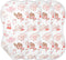 Mazeann Western Pinks Cowgirl Hat Burp Cloths Baby Boys Girls Absorbent Soft Cotton