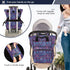 SUABO Backpack Tree Grid Pattern Baby Diaper Bag Large Bag Waterproof Travel Diaper Bags for Moms and Dads