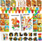 BenLouis Fall Party Favors for Kids Thanksgiving Day Classroom Gifts Prize Coloring