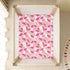 miaozhen 1 Pack 52x28 Cotton Baby Crib Sheets Soft Comfy Henri Style Leaf Petal Colorful Toddler Mattress Sheet