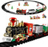 Toyvian Christmas Railway Train Set with 47.2" Railway Track & 4 Cars