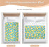 siphylline 52" 34" Cute Cartoon Banana Extra Large Resuable Potty Training Pee Pad Soft Absorbent Flat Crib Pads