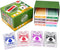 GSE Nertz Card Game, 12-Deck Standard Playing Cards Bulk with 12 Unique Colors, Multiplayer Solitaire Cards