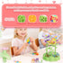 Set, 3 4 5 6 7 8 9 10 11 12 POP JOY DIY Flower Bouquet Craft Kit for Kids Colorful Build & Arrange Floral Educational