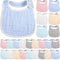 Yahenda 24 Pcs Muslin Baby Bibs Bandana Drool Bibs for Unisex Boys