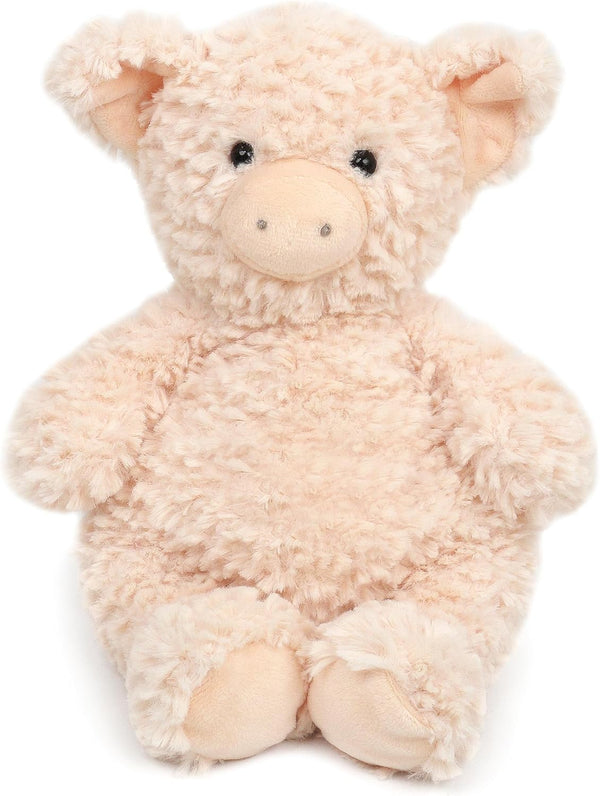 MON AMI Polly The Pig 11-Inch Stuffed Farm Animal for Boys &