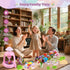 3-12, Bsgifts Fabric Flower Making Toys, DIY Flower Press Kits for Kids Ages Creative Educational Activity Arts