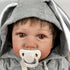 Realistic Reborn Baby Dolls Boy - 22 Inches Soft Vinyl Baby Doll Toy with Bunny Jumpsuit, Gift for Kids Age 3+