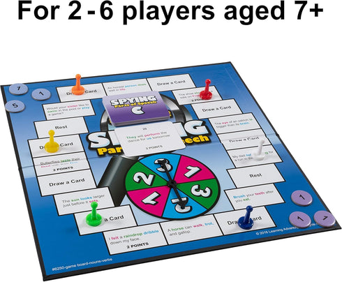 LEARNING ADVANTAGE Parts of Speech Board Game for Kids