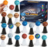 Liberty Imports Planet Pop Jumpers for Kids, 20 Pack Light-Up Solar System