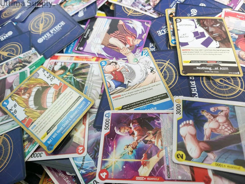 One Piece Cards 50 with Foils, Guaranteed by Ultima Supply