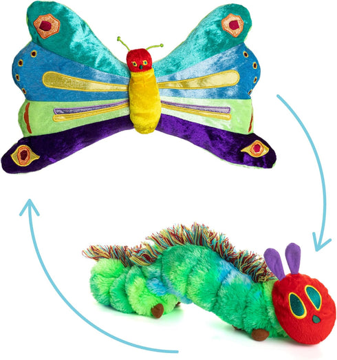 KIDS PREFERRED World of Eric Carle, The Very Hungry Caterpillar Butterfly Reversible