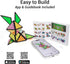 1 1 12 243 TOSY Magnet Pyramid Stone - Cube Transforms into Billion Shapes (Bunny, Egg Basket, Flowers, Heart), Easter