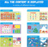 3-5, 3-6, Montessori Busy Book for Toddlers Preschool Learning Activities, Toddler Learning Binder, Busy Book for Kids