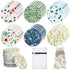 Sosation 30 Pcs Reusable Nursing Pads Washable Bamboo Breast Pads with Storage