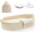 J&JOO Baby Changing Basket - Soft & Waterproof Dual-Cover, Portable, Moses Basket, Changing