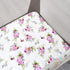 Pack 2 Pack Pack and Play Sheets Girl, Mini Crib Sheets, Stretchy Playard Fitted Sheet, Compatible with Graco n Play