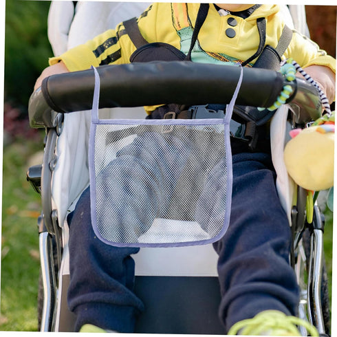 Durable Net Storage Bag for Strollers - Baby Essentials Organizer