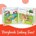 Zip,22 Set, 4+, Learning Resources Coding Critters Ranger & Piece Ages Screen-Free Early Coding Toy for Kids