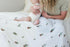 LEYL&ARI Cactus Muslin Swaddle Blanket | Soft Receiving Blankets for Infants | Cacti & Sand Design