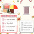 12 Air Dry Clay Kit - Food Toy Theme, Modeling Clay for Kids, DIY Model Magic Clay with Tools and Tutorials, Boxes