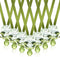Coume 36 Pcs Sage Green Baby Shower Favors Acrylic Pacifier Necklace Thank