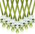 Coume 36 Pcs Sage Green Baby Shower Favors Acrylic Pacifier Necklace Thank
