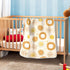 KICPOAY 30x40 Inch Swaddle Blanket for Cute Boho Sun Baby Receiving Blanket Muslin Baby Swaddles Soft Cotton Breathable