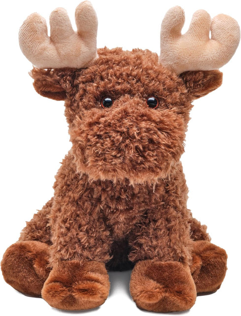 Bearington Morton The Moose Stuffed Animal - 10.5 Inch Plush Moose
