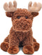 Bearington Morton The Moose Stuffed Animal - 10.5 Inch Plush Moose
