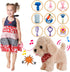 Set, 3, 4, 5, 6 Interactive Walking Plush Puppy Toy Dog, Remote Control Electronic Robot Dog Realistic Wagging Tail