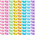 Liliful 120 Pcs Christmas Mini Resin Axolotl Toy, Miniature Axolotl Figurine for DIY Crafts