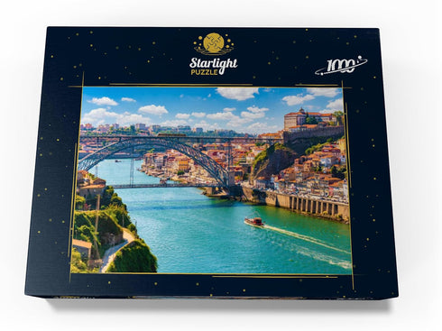 MyPuzzle Picturesque Colorful View of The Old Town of Porto, Portugal - 1000 Piece Premium Jigsaw Puzzle for Adults