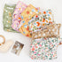 CoolaPeach 12 Set 0-3 Boy,6 Pack Diapers+6pcs (NCP05) Reusable Adjustable Cloth Diapers for Newborn to Years,One Size
