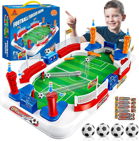 Mini Table Soccer Board Game Soccer Gifts for Boys 8-12, Soccer Toys