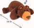 1 15 GUND Tush Teddy Bear, Premium Teddy Bear Stuffed Animal for Ages and Up, Brown