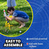 Stomp Rocket Jr Glow Rocket Refills - 3 Rockets for Soft Foam Rocket Launcher - Fun Outdoor Toys for Kids