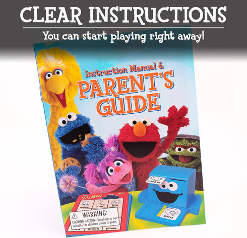 ThinkFun Sesame Street Zingo! Build Language Skills with Your Favorite Sesame Street Characters for Ages 4+