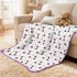 30x40 ZPECC Muslin Baby Blanket Thicker, Organic Cotton Newborn Receiving Quilt Hypoallergenic for Baby Essentials
