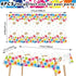 gisgfim 6 Pcs Art Paint Tablecloth, Party Supplies for Art Theme Birthday Decorations for Kids