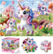 Jumbo Floor Puzzle for Kids,48 Piece Unicorn Large Jigsaw Puzzles,Puzzle for Toddler