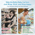 Charlie & Mollie Portable Shopping Cart Cover for Baby with Easy Install, Breathable & Supportive High Chair Cover