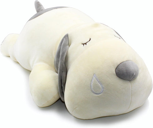 Vintoys 23.5" Very Soft Dog Big Hugging Pillow Plush Puppy Stuffed Animals Gray