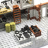 500+ Pcs Military Base Building Brick Sets – Defence Base Guard Tower for Army Mini Figures