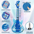 MOEAWS Set, 3-5 5-9, Kids Guitar and Microphone Toy Guitar with Adjustable Volume and Strap, Microphone with Stand