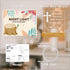 Lampeez Baptism Gift, Cross Night Light Wooden Novelty Lamp Illusion for Kids, Kids Decoration Lamp USB Power Bedroom