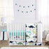 Tummy Sweet Jojo Designs Blue and Green Dino Playmat Time Baby and Infant Play Mat for Mod Dinosaur Collection