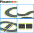 PicassoTiles Magnet Tile Car Track Adventure Theme Printed Street Road Runway Speedway Highway Magnetic Building Tiles Block Construction Pretend Play Playset STEM Education Learning Kit Kids 3+ PTE16