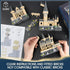 Magic Castle Building Set, Creative Architecture Micro Building Blocks Kit, Collectible Model Toys for Adults Kids 14+