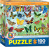 EuroGraphics Garden Butterflies 100-Piece Puzzle